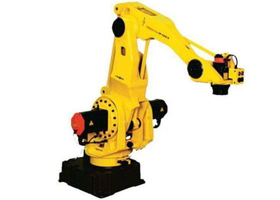 4工場で使用される軸線の仕事の封筒FANUCのパレットで運搬するロボット