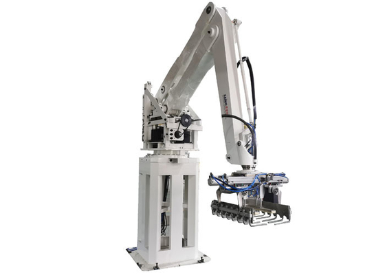 米の工場のアンプ210kgs袋のロボットPalletizerサーボ機械