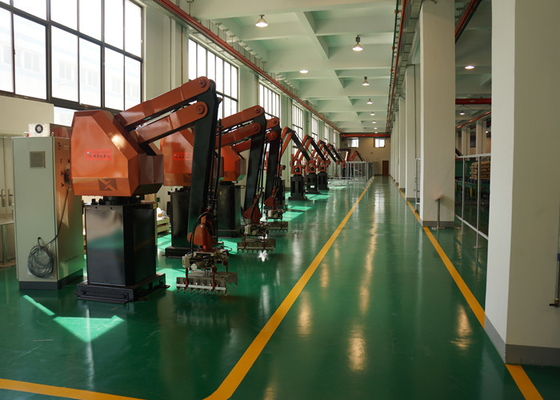 飼い葉袋のための斧PLC 50kg袋のPalletizerの省エネの積み重ねの4ロボット