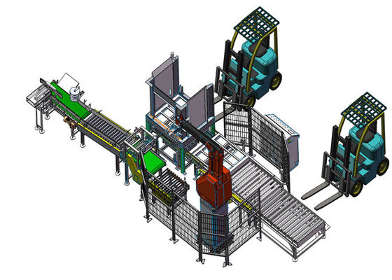 210kgsパレットで運搬するロボット腕