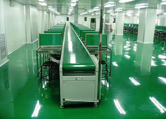 穀物の企業の50kg横のベルトのパレットで運搬するコンベヤー