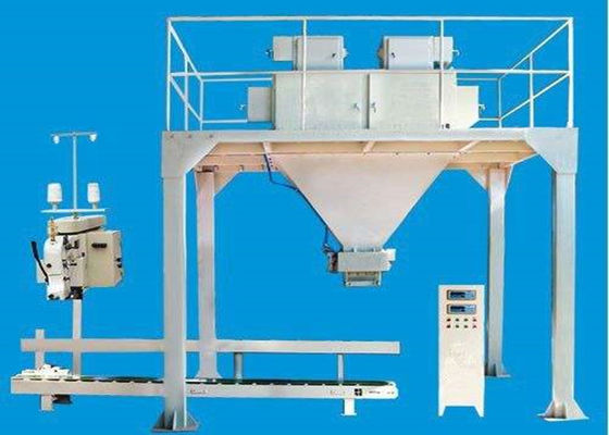 自己は3段階50kgの木製の餌のバギング機械を取付けた