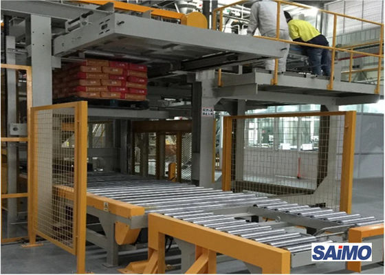 タッチ画面25KW 1200bags/H袋のPalletizer機械